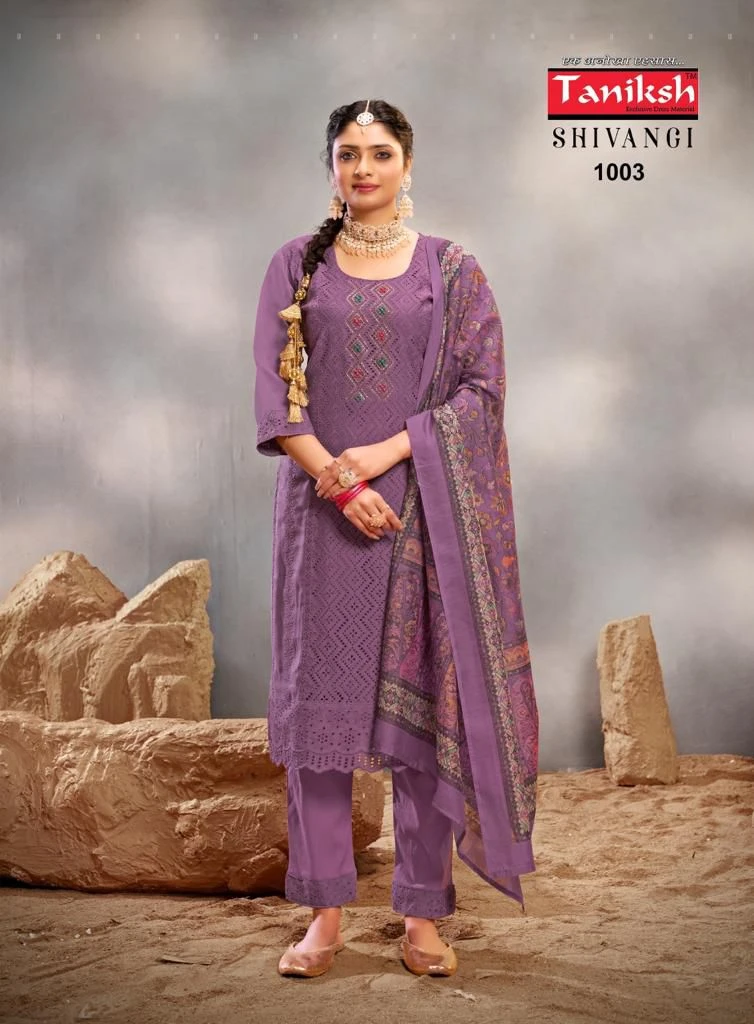 Taniksh Shivangi Vol 1 Muslin Wholesale Readymade Salwar Suit Catalog — Wholesale Readymade Suit, MPA wholesale from Surat - Gallery Image 7